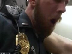 Jose's a cop gets fucked by young stud jail and police naked men ass