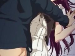 Young Anime Maid Dildo Masturbation