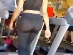 Bubble butt at the gym