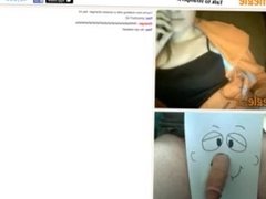 Omegle girls showing tits for big dick cumshot #6