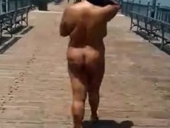 Black Woman Goes Everywhere Naked in Public