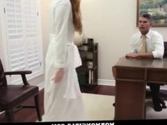 MormonGirlz-- Virgin redhead masturbates, under his eye