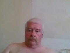 Chubby 61 Year Old Man Vapes on Omegle