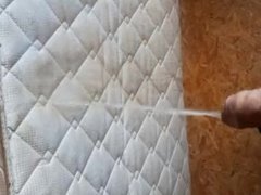 Pissing on the mattress