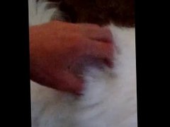 White Pussy gets hardcore massaged by 2 men