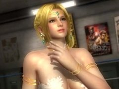 Dead or alive 5 sexy girls in tight bikini thong ass exposure win animation