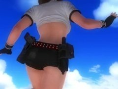 Dead or alive 5 Leifang in sexy police uniform ! we'll fuck the police !