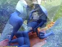 blue smurfs fucking