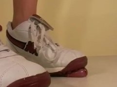 Old Lucky Sneakers Cock Crush