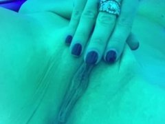 Solarium Masturbation From my SnapChat - Add me : LadyOulala