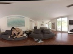 VR Porn Lesbian Teen Holidays: Hungry for a Pussy  Virtual Porn 360