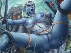 Warcraft hentai slideshow!