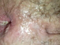 Brutal Cum Sloshing in my ass hole and pussy Uncensored HD Close Up