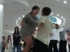 bbw dance with small man