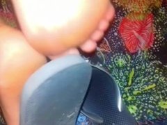 Lucy's Flip Flop and Barefeet 2
