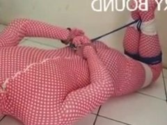 amateur zentai bondage