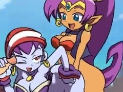 Shantae and Risky have some sexy fun~