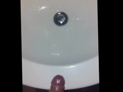 Pissing while playing with my dick