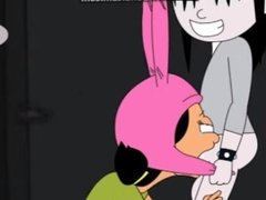 Bobs Burgers louise golan dylan beeklyr by pedroillusions futa