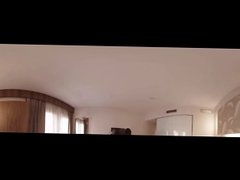 Hot girl gets fucked hard in a hotel room