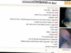 Omegle blonde girl watch my huge cumshot