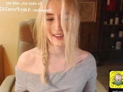 Eye Rolling Clit Orgasm - Blonde Girl Fucked After School