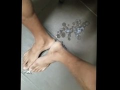 Feet + Dick + Cum
