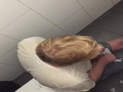 Spycam Hot German Jerks in Public Toilet