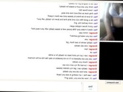 omegle teen gets caught while she is playing with herself for daddy