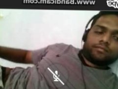 Tejas Karnati Reddy is jercking his cock on cam