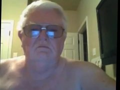 grandpa stroke on webcam