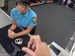 Big dildo fuck strap on Fucking Ms Police