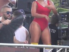 Panty hose sexy girl Love parade