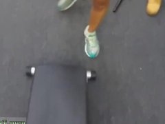 Amateur ebony riding dildo Muscular Chick