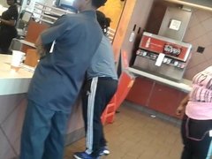 McDonald's worker amazing tear drop big bubble gotta see