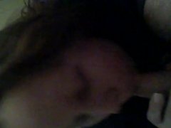 Milf blowjob with cum in mouth
