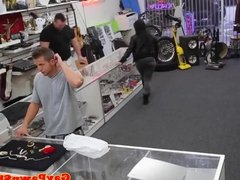 Straight pawnee filmed assfucking for cash