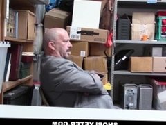 Shoplyfter - Arrested and Fucked In Front Of Her Daddy