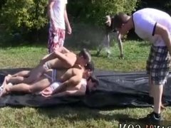 Outdoor group male gay sex This weeks