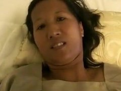 White guy fucks Thai mom (POV)