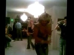 Blonde MILF Dancing