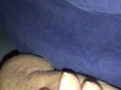 Her hand on my dick under the sheets