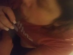 Girlfriend morning blowjob