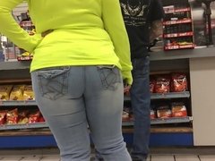 Black Juicy Ass in Jeans