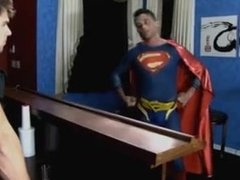 superman suck a man