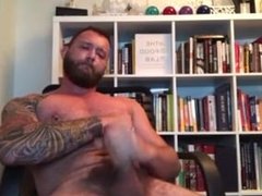 Hot gay eats his own cum