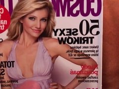 Cameron Diaz Cum Tribute Cosmopolitan Joy Magazine