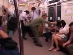 Miho Ichiki gets gangbang in train 1