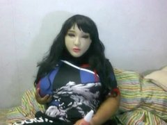 bbw female mask doll