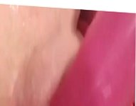 Horny Doll Squirting During Masturbation Session